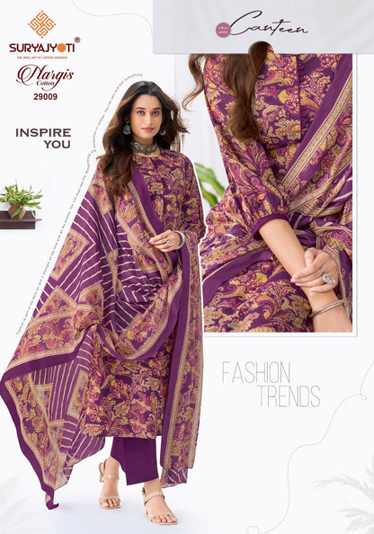 Nargis Vol 29 Suryajyoti Cotton Dress Material Wholesaler