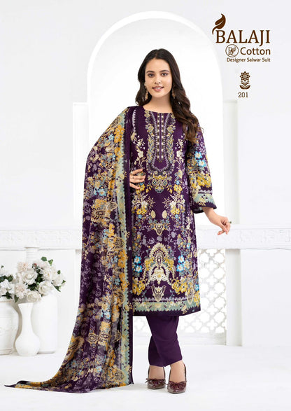 Nargis Vol 2 Balaji Mix Cotton Karachi Salwar Suits Wholesale Price