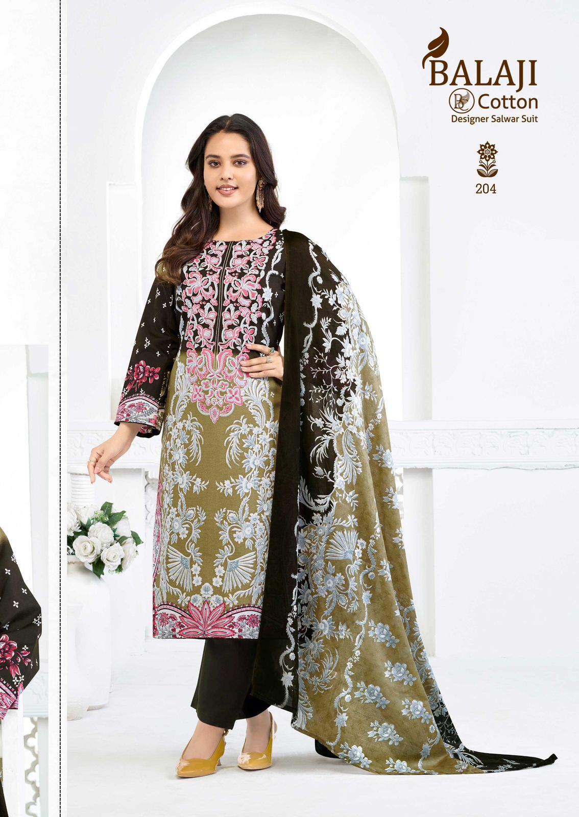 Nargis Vol 2 Balaji Mix Cotton Karachi Salwar Suits Wholesale Price