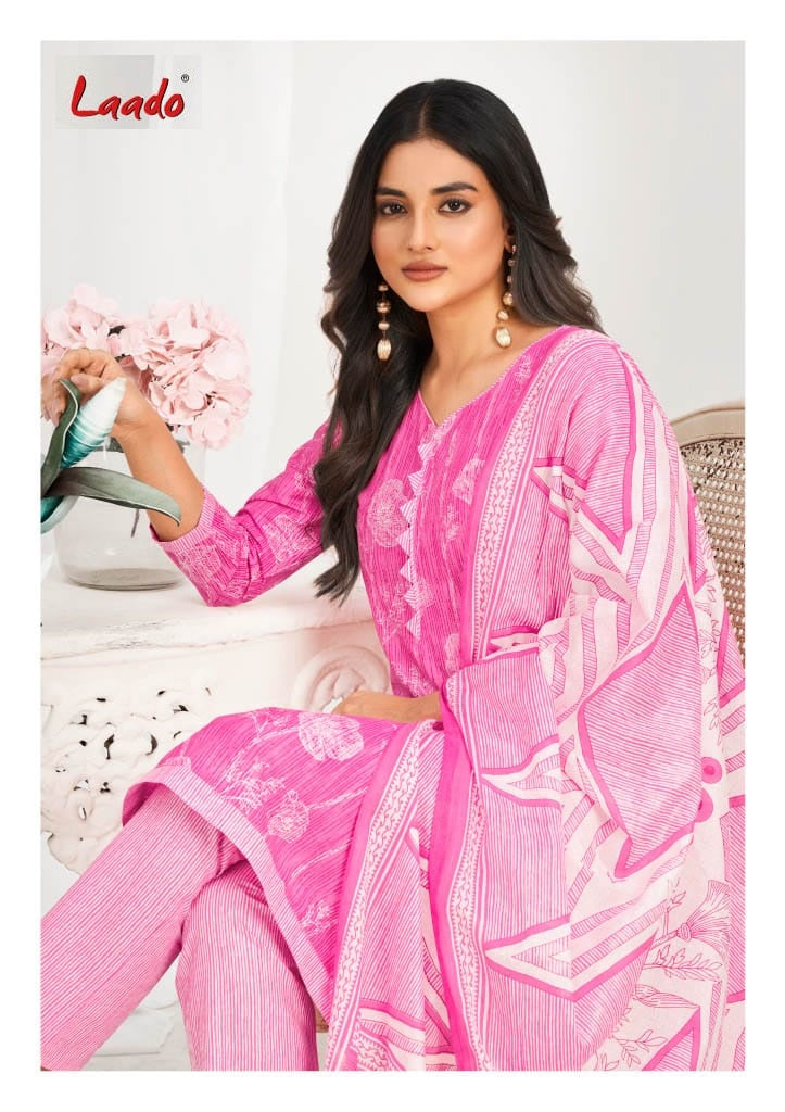 Nargis Vol 4 Laado Readymade Cotton Pant Suits Supplier India