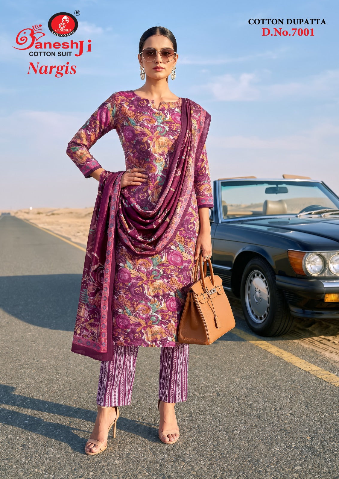 Nargis Vol 7 Ganeshji Cotton Dress Material Manufacturer Gujarat