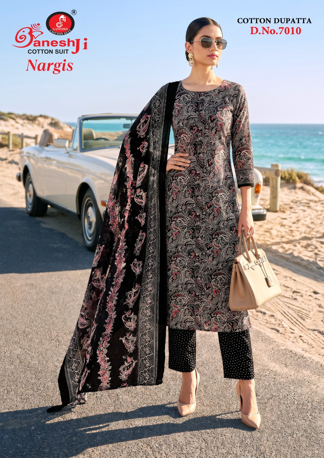 Nargis Vol 7 Ganeshji Cotton Dress Material Manufacturer Gujarat