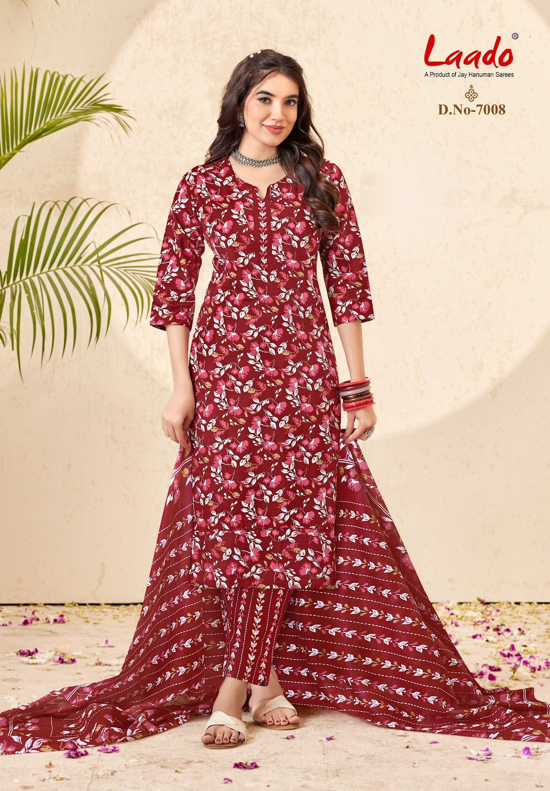 Nargis Vol 7 Laado Readymade Cotton Pant Suits Manufacturer India