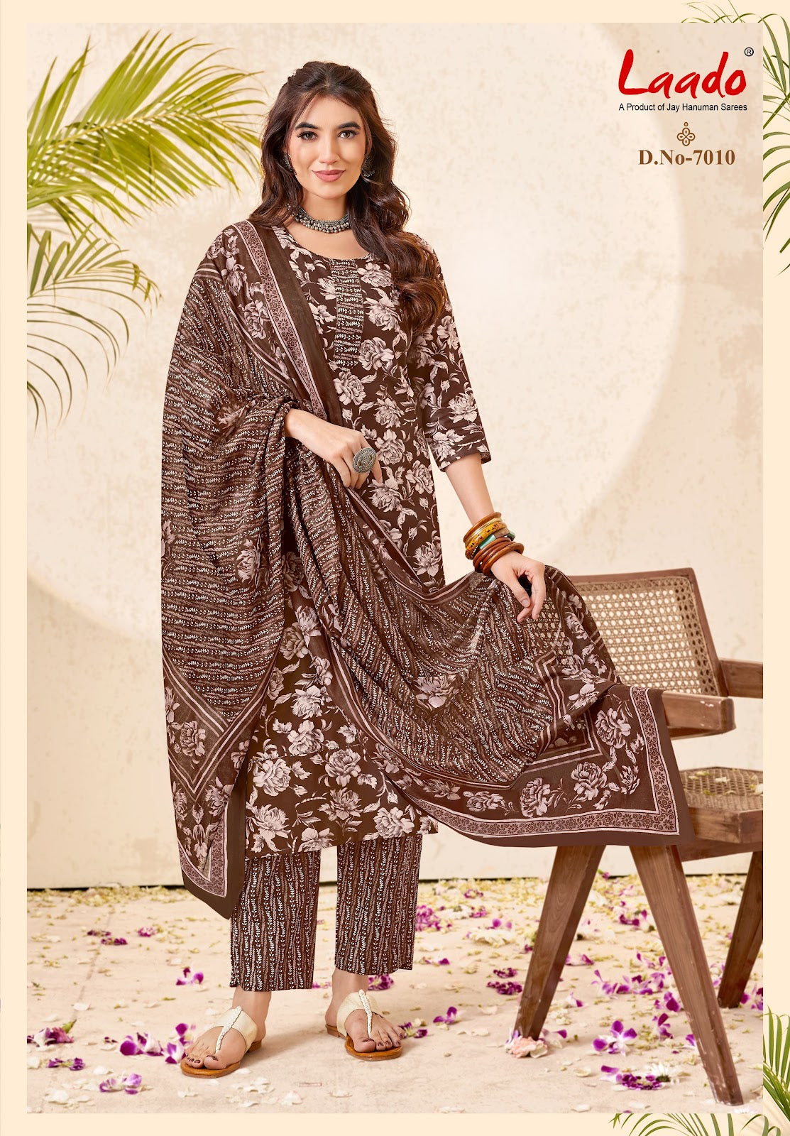 Nargis Vol 7 Laado Readymade Cotton Pant Suits Manufacturer India