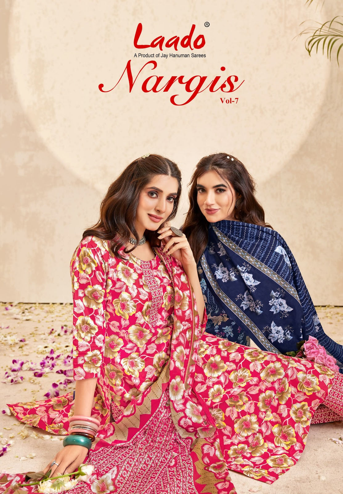 Nargis Vol 7 Laado Readymade Cotton Pant Suits Manufacturer India