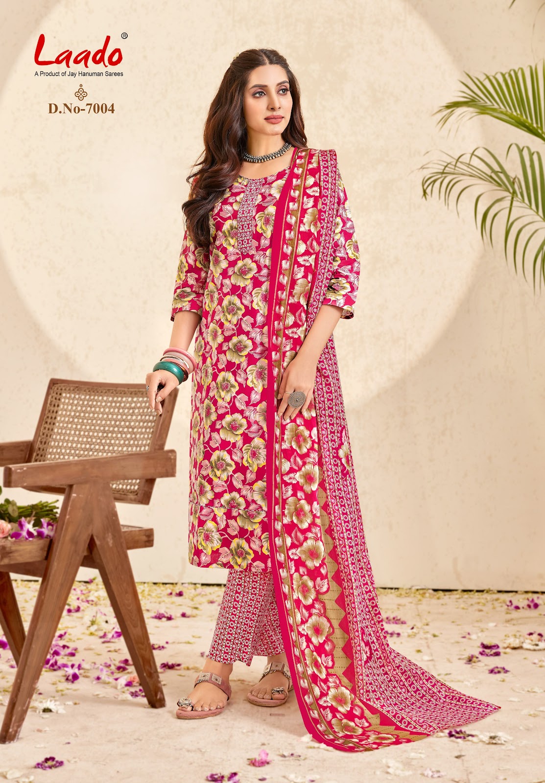 Nargis Vol 7 Laado Readymade Cotton Pant Suits Manufacturer India