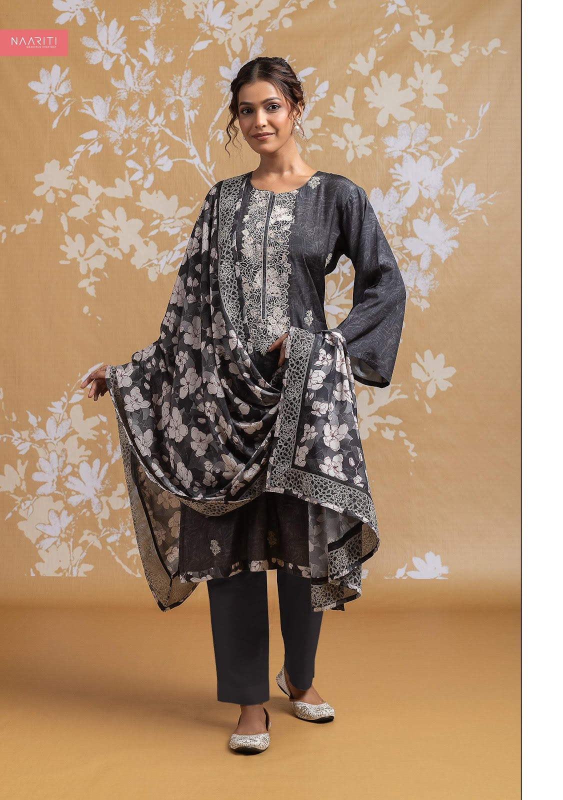 Nargiz Naariti Muslin Salwar Suits Wholesaler India