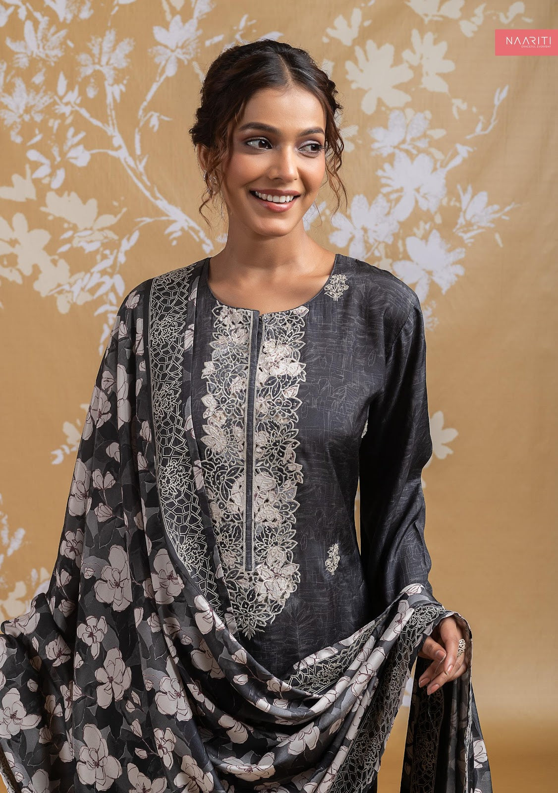 Nargiz Naariti Muslin Salwar Suits Wholesaler India