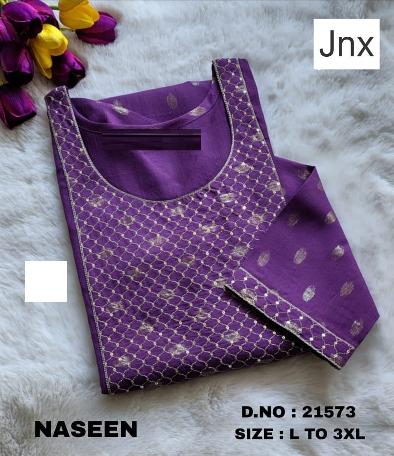 Naseen 241125 Jnx Vertican Straight Cut Kurtis Wholesale Rate