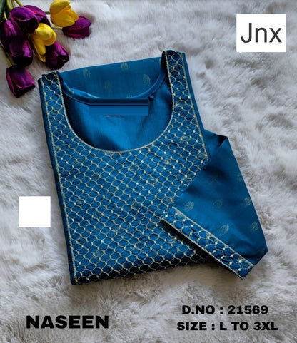Naseen 241125 Jnx Vertican Straight Cut Kurtis Wholesale Rate