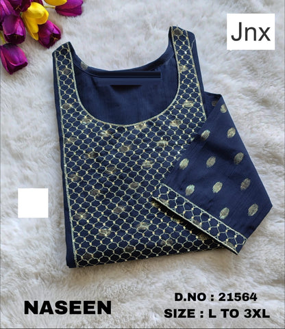 Naseen 241125 Jnx Vertican Straight Cut Kurtis Wholesale Rate