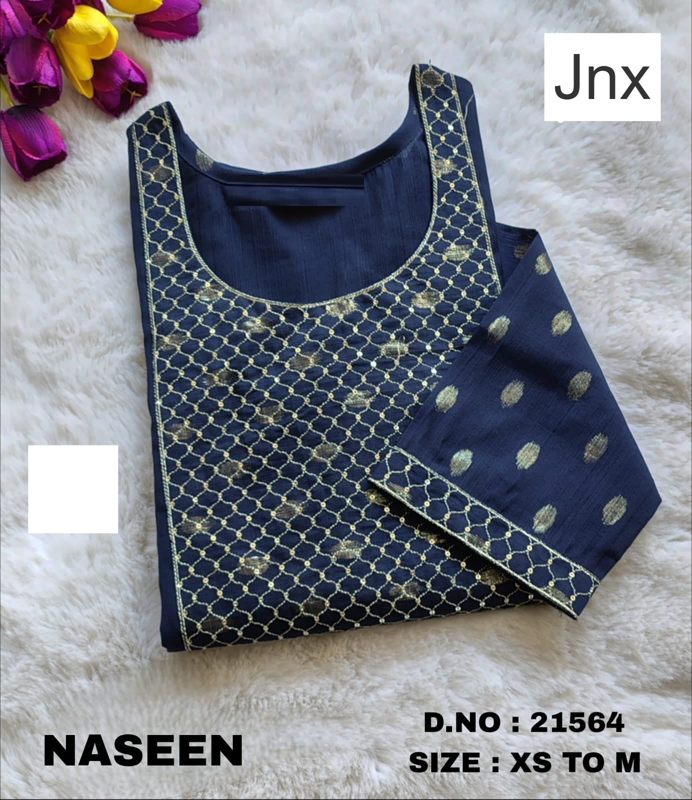 Naseen 291225 Jnx Vertican Straight Cut Kurtis Wholesaler India