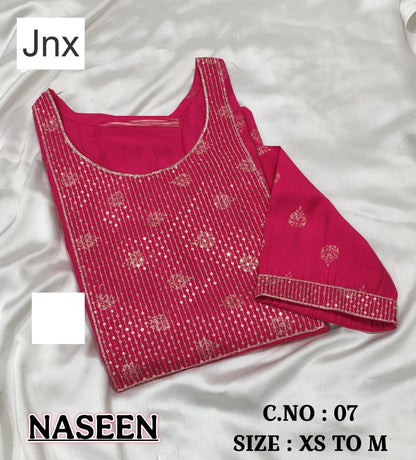 Naseen 291225 Jnx Vertican Straight Cut Kurtis Wholesaler India