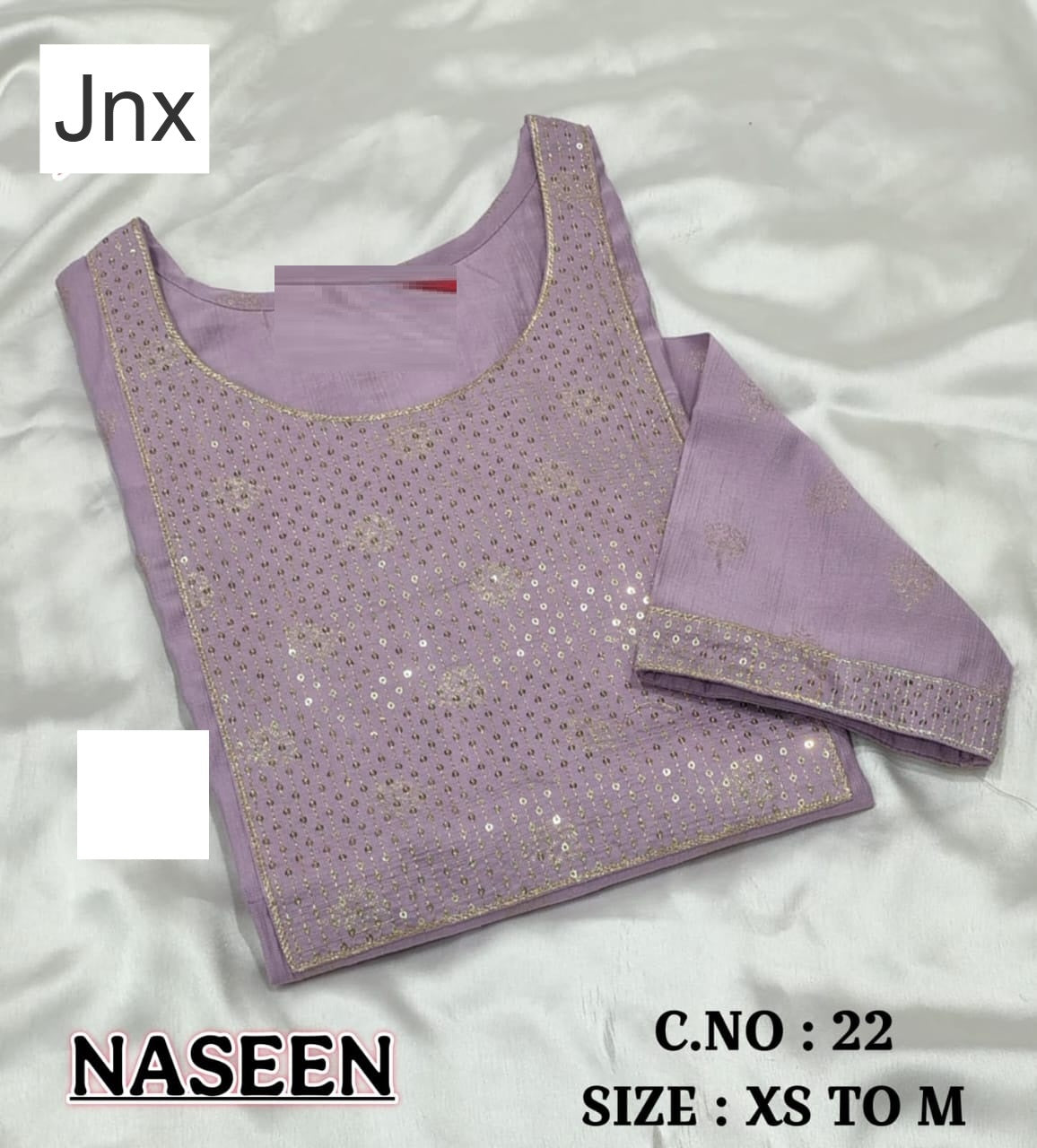 Naseen 291225 Jnx Vertican Straight Cut Kurtis Wholesaler India