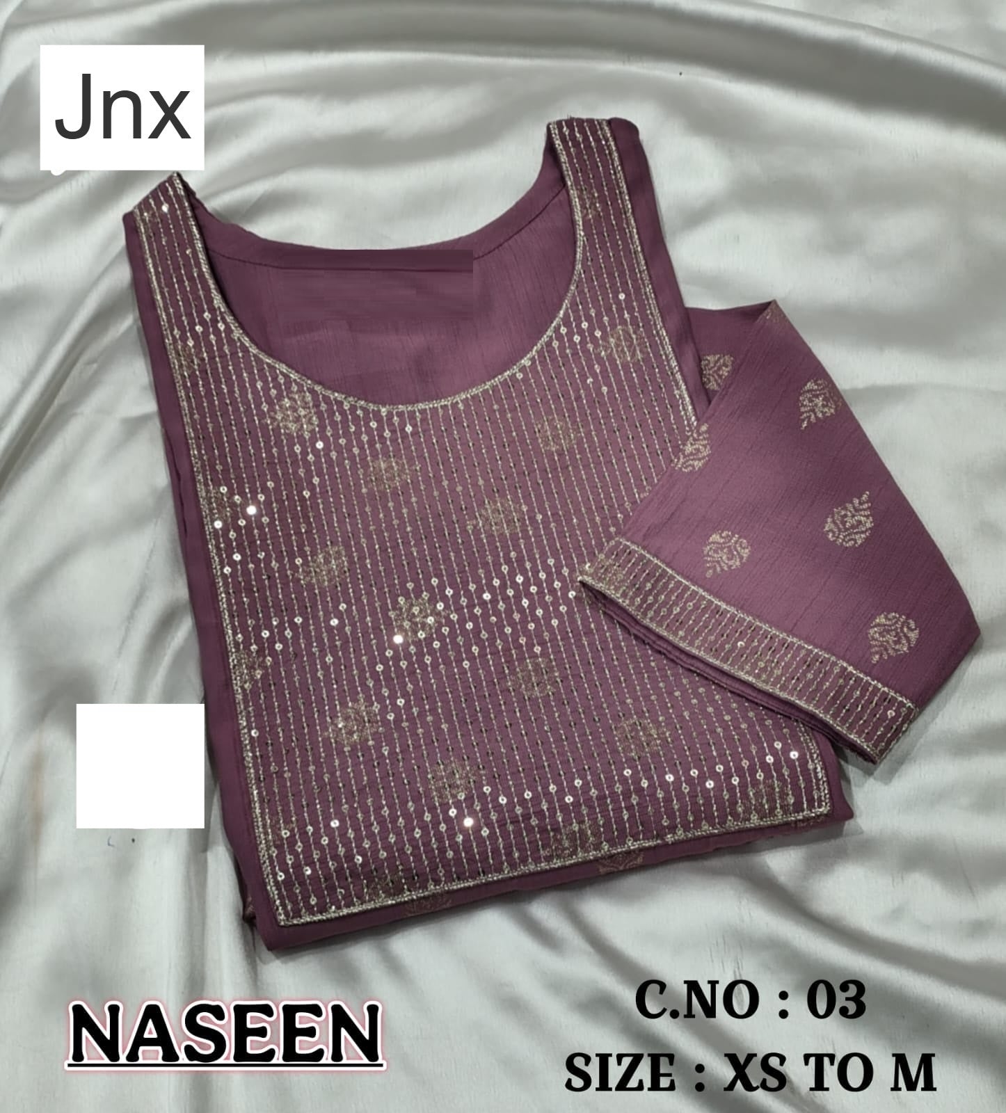 Naseen 291225 Jnx Vertican Straight Cut Kurtis Wholesaler India