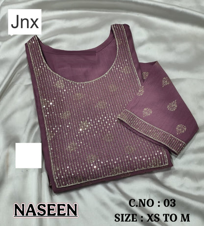 Naseen 291225 Jnx Vertican Straight Cut Kurtis Wholesaler India