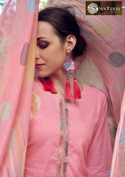 Nasrin Sadhana Pure Lawn Pant Style Suits Exporter Gujarat