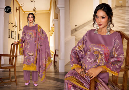 Natasha Belliza Designer Studio Jam Cotton Karachi Salwar Suits Exporter