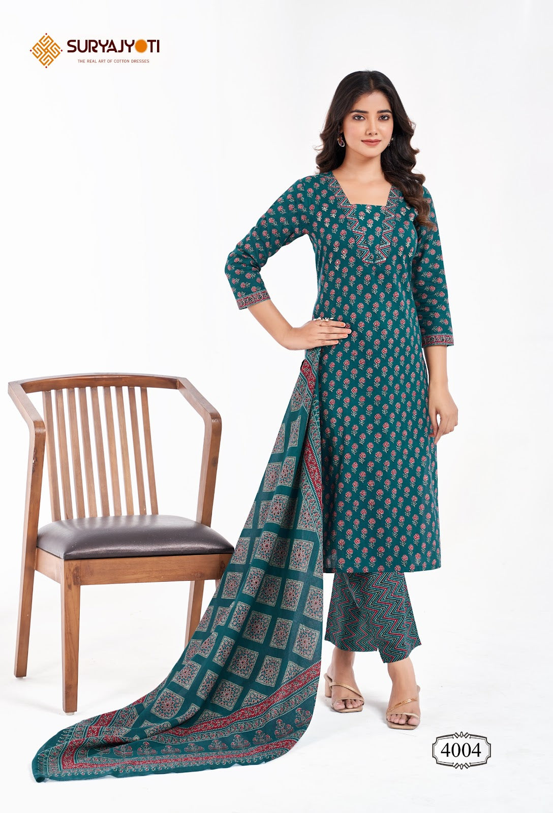 Natasha Vol 4 Suryajyoti Lawn Cotton Readymade Pant Style Suits Wholesale