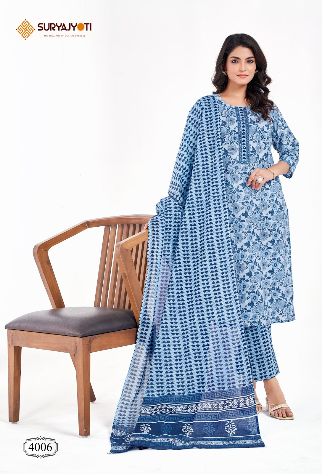 Natasha Vol 4 Suryajyoti Lawn Cotton Readymade Pant Style Suits Wholesale