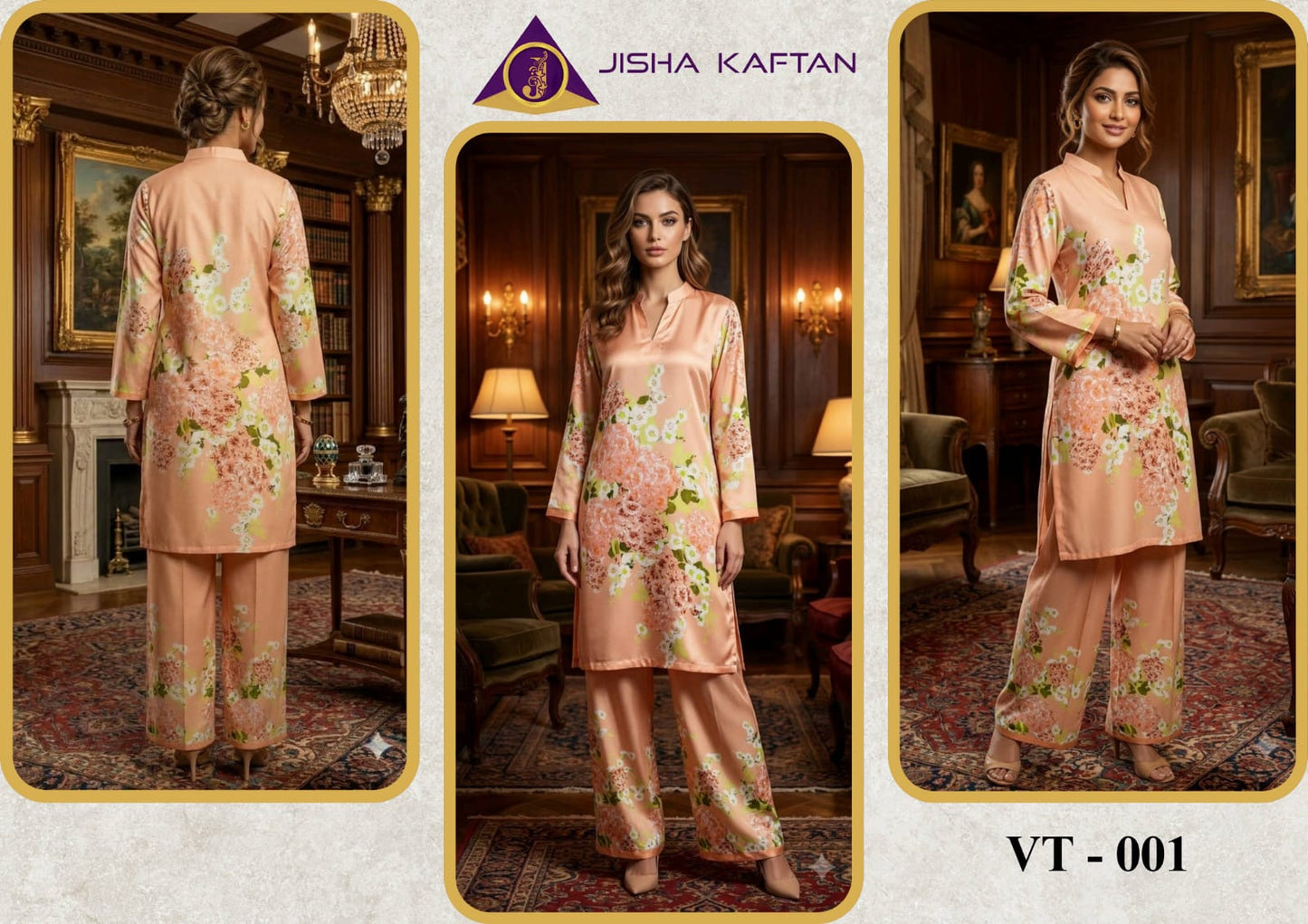 Natural Twill Vol 1 Jelite Jisha Viscose Co Ord Set Exporter India