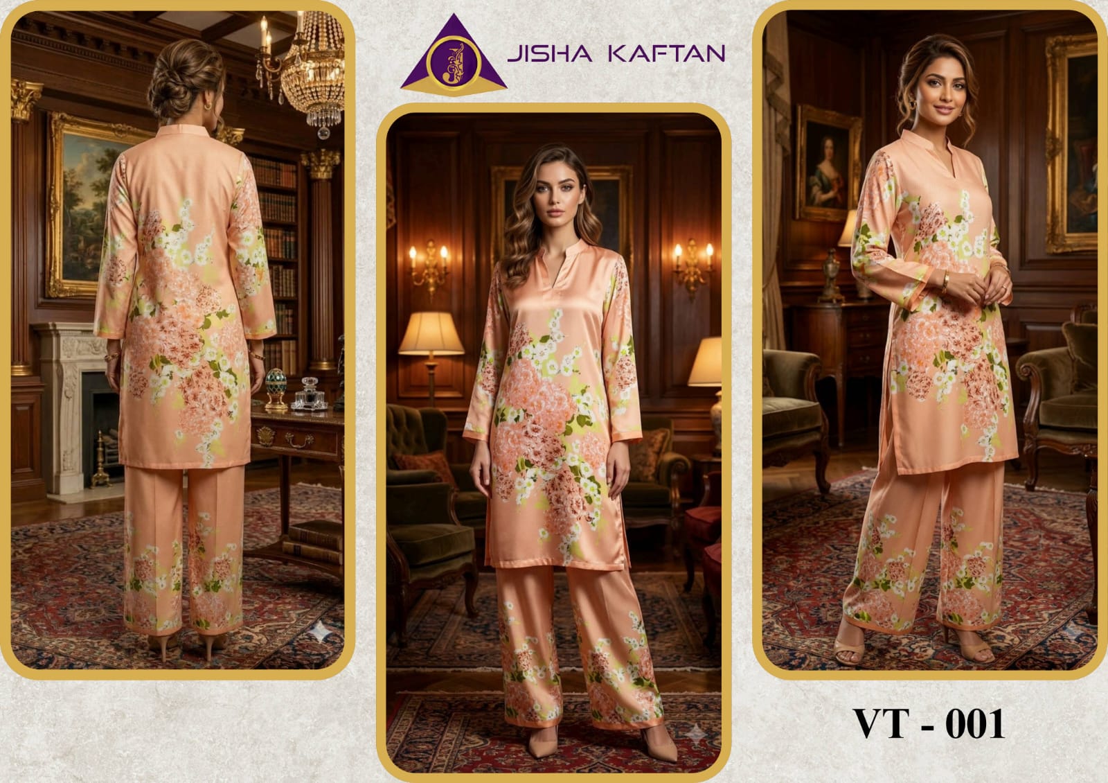 Natural Twill Vol 1 Jelite Jisha Viscose Co Ord Set Exporter India