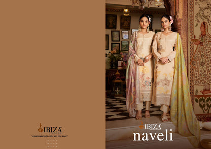 Naveli Ibiza Muslin Jacquard Pant Style Suits Manufacturer Ahmedabad