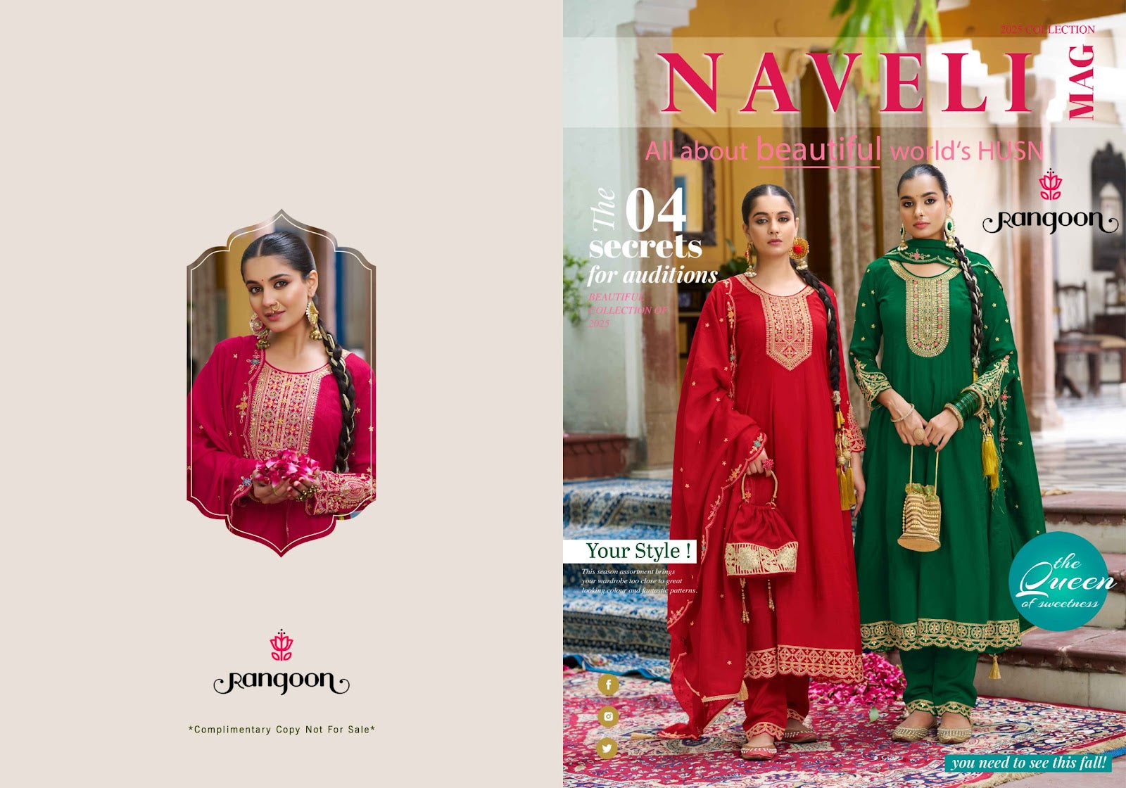 Naveli Rangoon Silk Readymade Anarkali Suits Manufacturer Gujarat