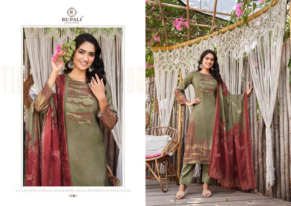 Naveli Rupali Muslin Pant Style Suits Exporter Ahmedabad