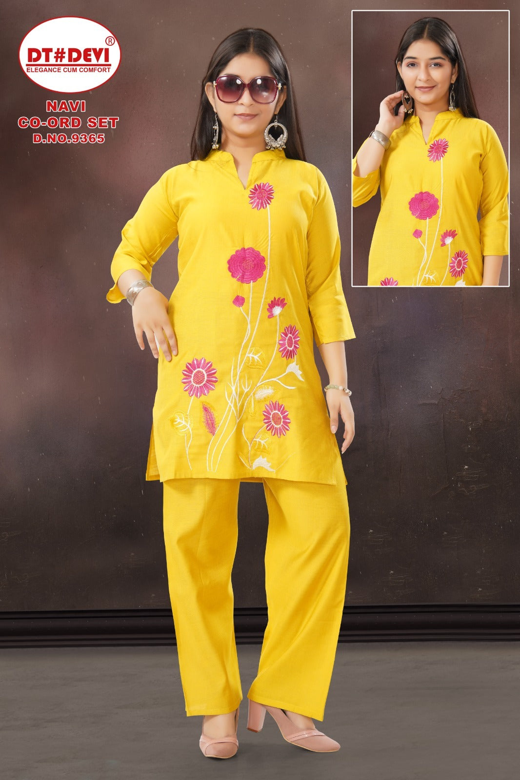 Navi Dn 9365 Dt Devi Vetican Girls Co Ord Set Manufacturer Gujarat