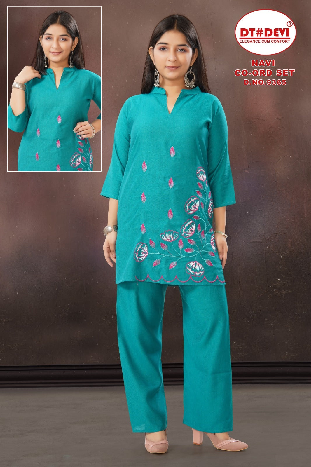 Navi Dn 9365 Dt Devi Vetican Girls Co Ord Set Manufacturer Gujarat
