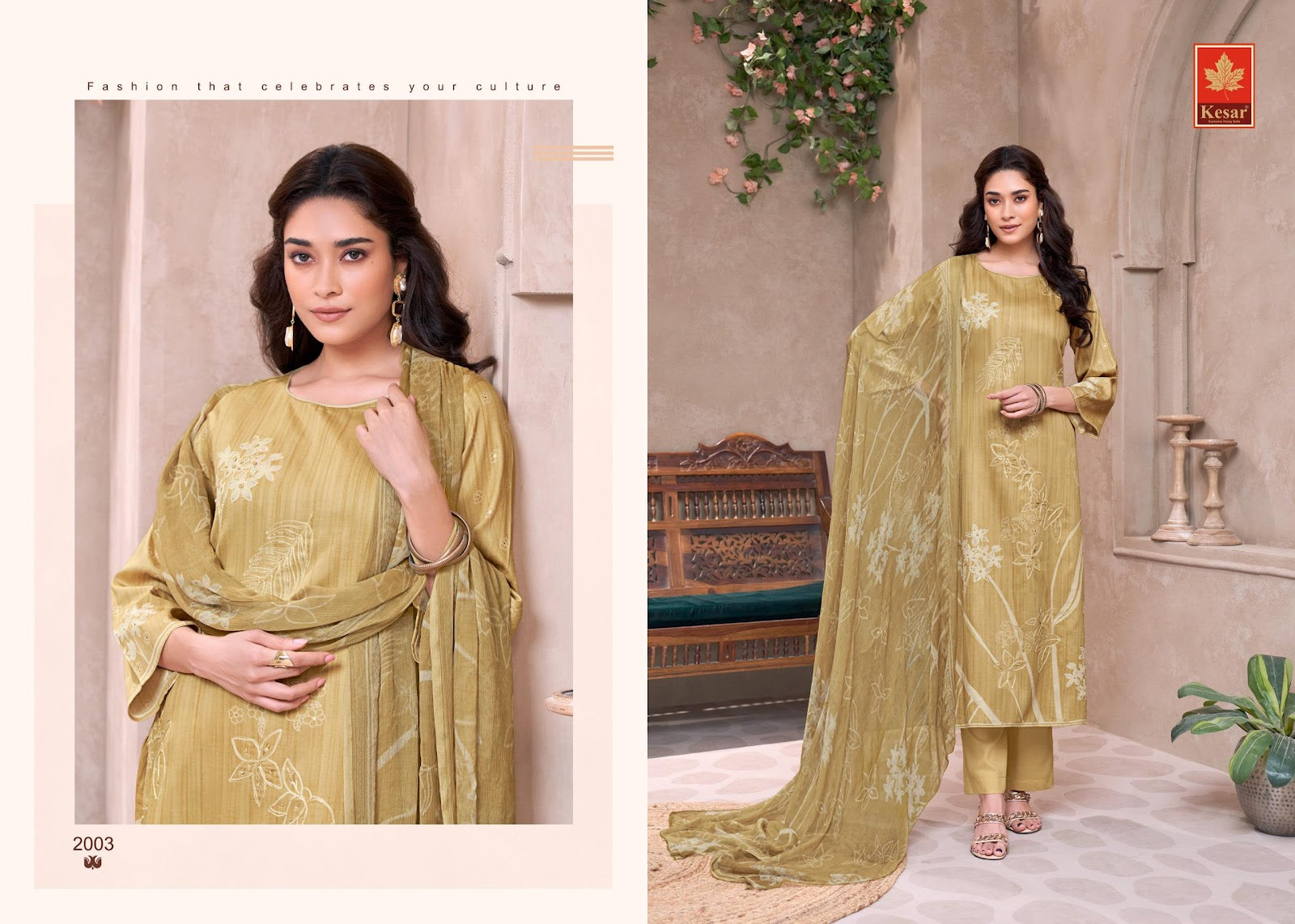 Navisha Kesar Pure Jaam Pant Style Suits Wholesaler Ahmedabad