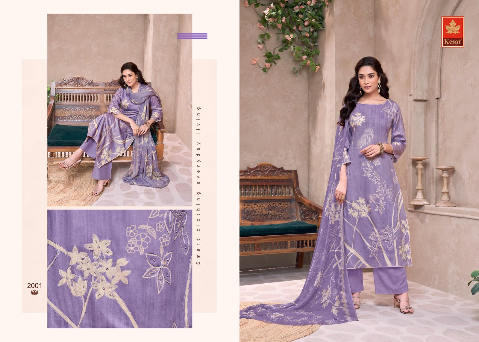 Navisha Kesar Pure Jaam Pant Style Suits Wholesaler Ahmedabad