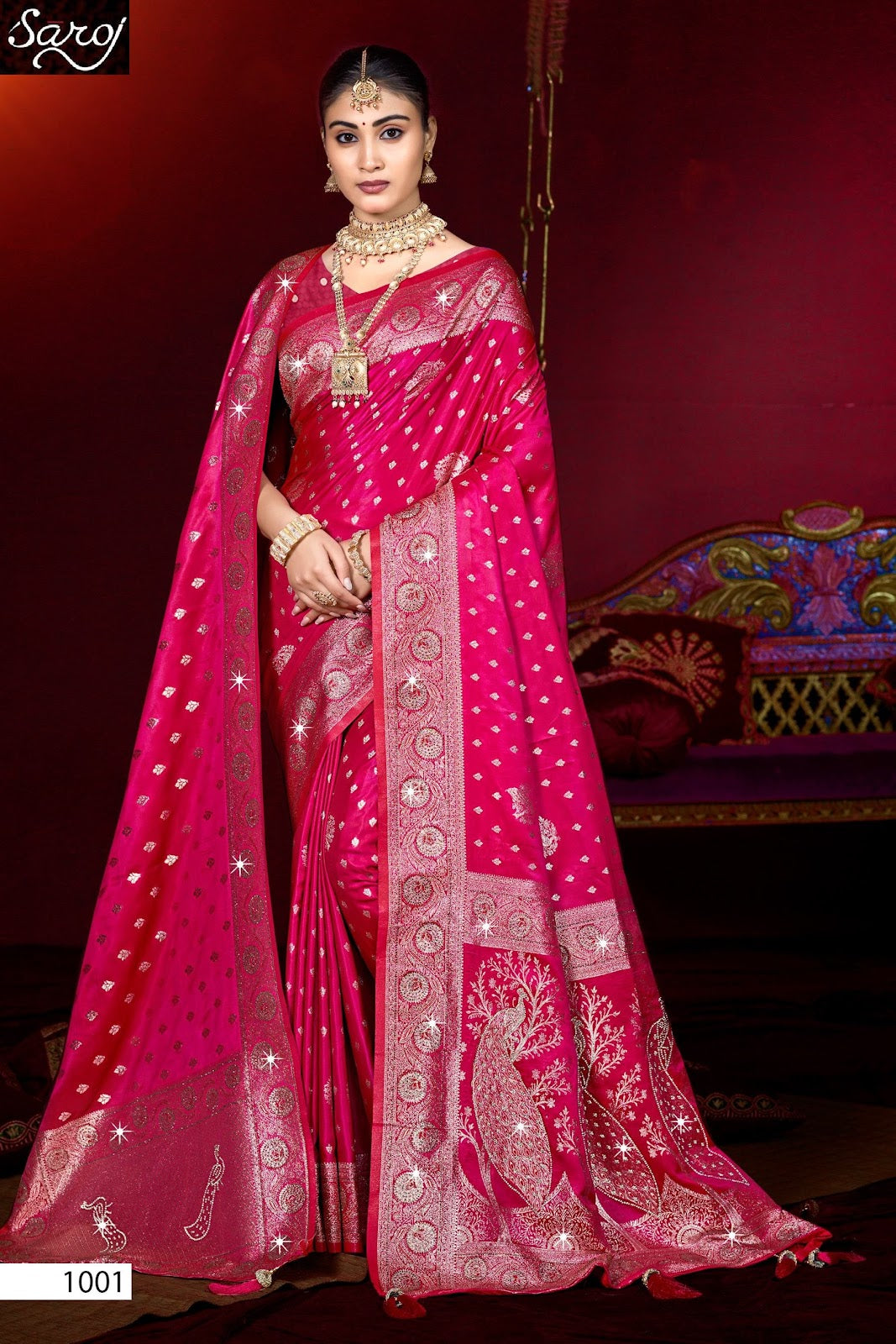 Navrang Satin Saroski Vol 2 Saroj Sarees Manufacturer India