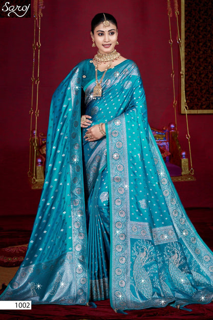 Navrang Satin Saroski Vol 2 Saroj Sarees Manufacturer India