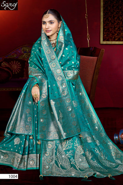 Navrang Satin Saroski Vol 2 Saroj Sarees Manufacturer India