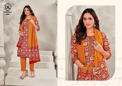 Navrang Vol 1 Dl Readymade Cotton Pant Suits Exporter