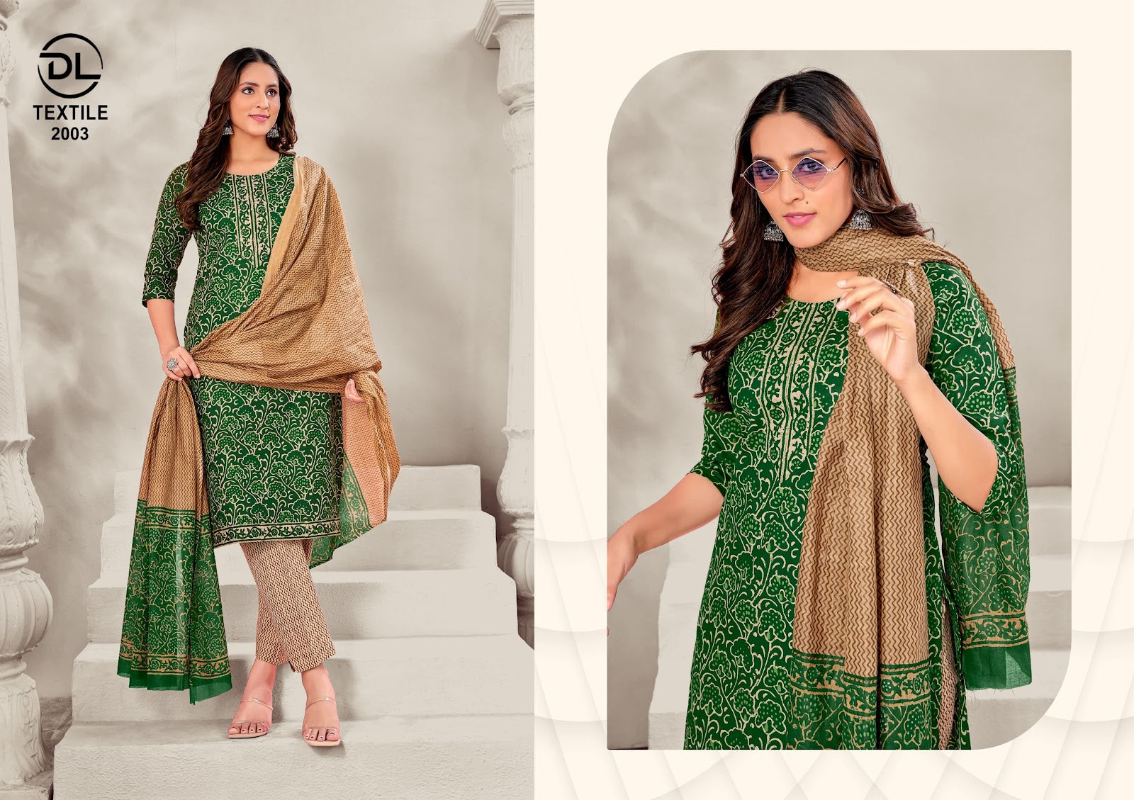 Navrang Vol 1 Dl Readymade Cotton Pant Suits Exporter