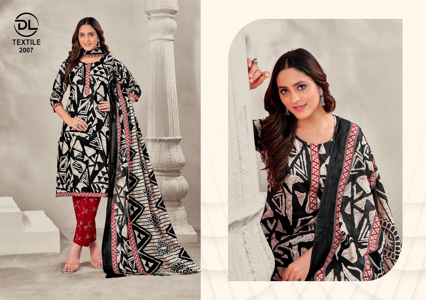 Navrang Vol 1 Dl Readymade Cotton Pant Suits Exporter