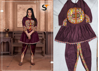 Navratri Special Salas Slub Cotton Kedia Manufacturer