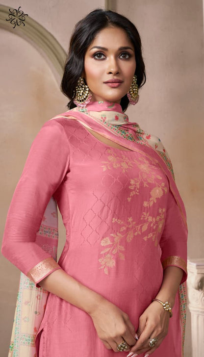Navya 3 Kuleesh Vinay Fashion Llp Viscose Muslin Pant Style Suits Supplier India