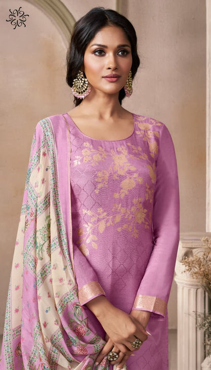 Navya 3 Kuleesh Vinay Fashion Llp Viscose Muslin Pant Style Suits Supplier India