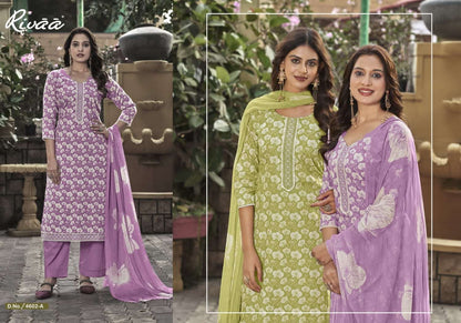 Navya Rivaa Lawn Pakistani Salwar Suits Exporter Gujarat