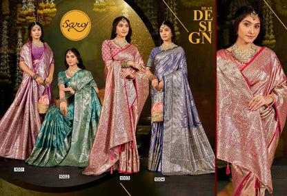Navya Satin Saroski Vol 1 Saroj Sarees Manufacturer