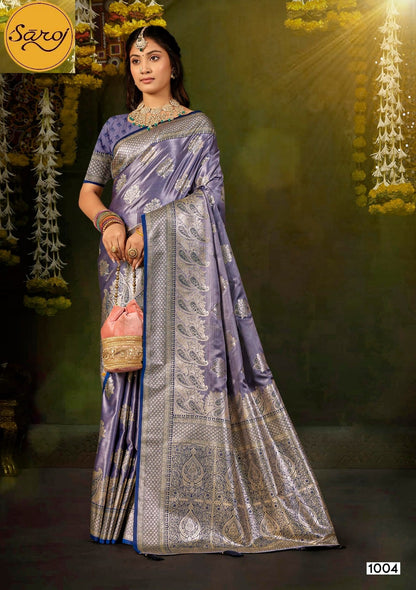 Navya Satin Saroski Vol 1 Saroj Sarees Manufacturer