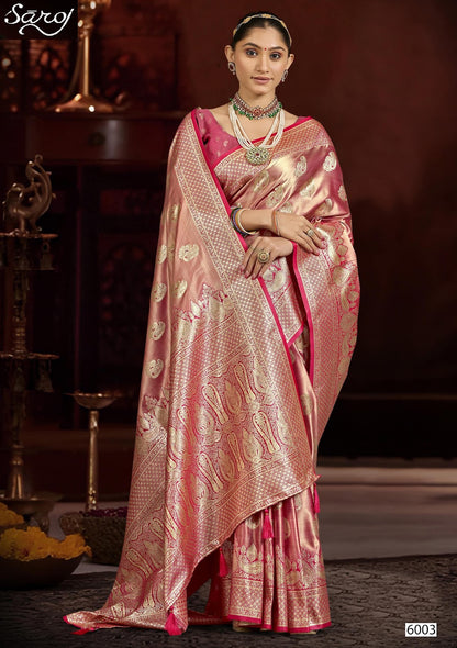 Navya Satin Saroski Vol 6 Saroj Sarees Manufacturer Ahmedabad