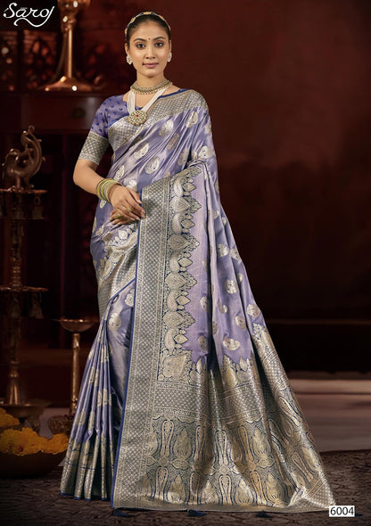 Navya Satin Saroski Vol 6 Saroj Sarees Manufacturer Ahmedabad