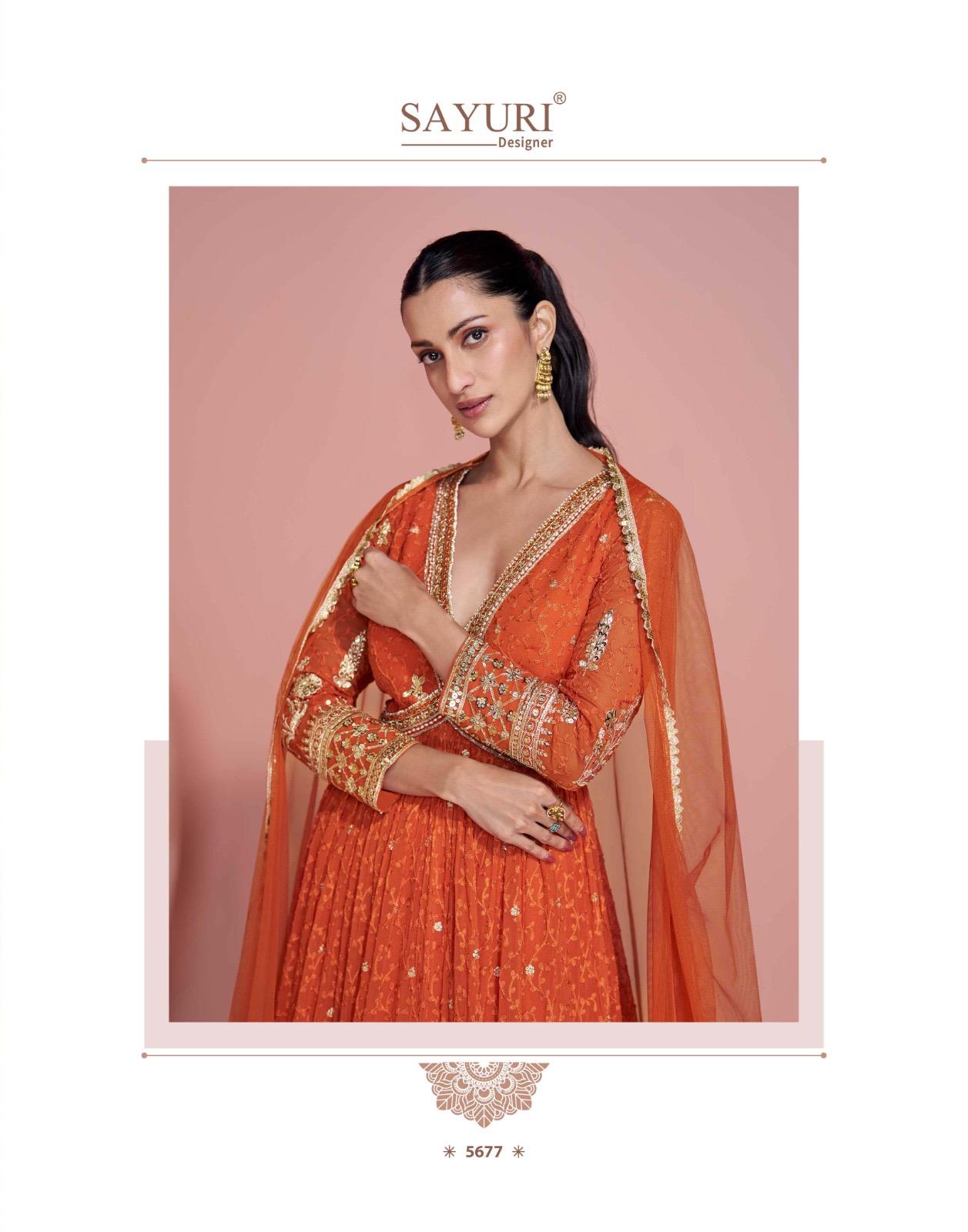 Navya Sayuri Gown Dupatta Set Manufacturer Ahmedabad