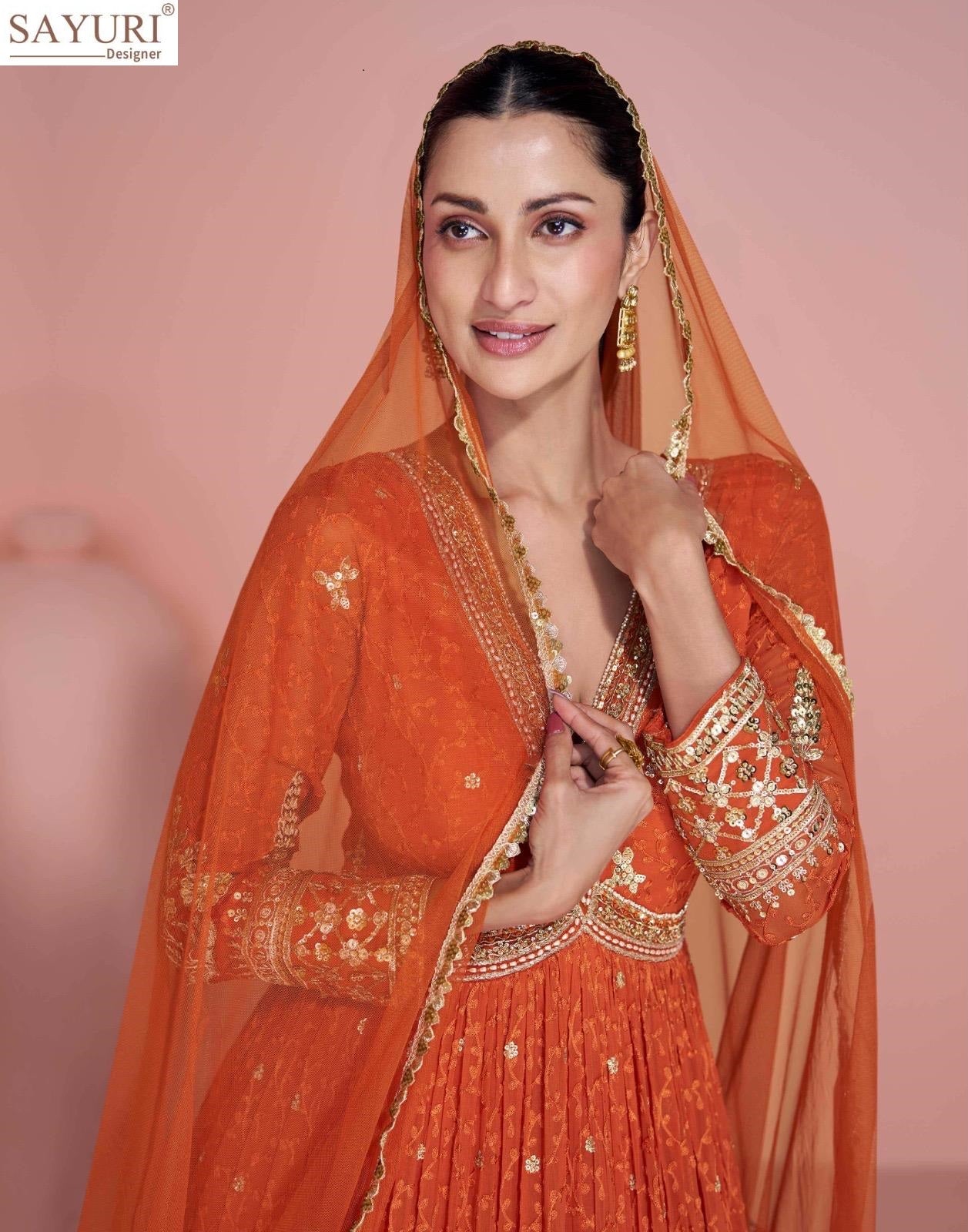 Navya Sayuri Gown Dupatta Set Manufacturer Ahmedabad