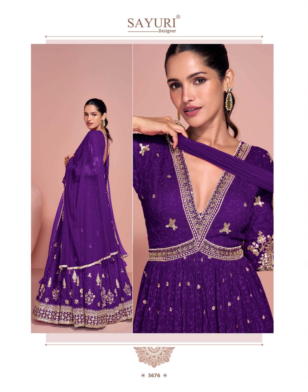 Navya Sayuri Gown Dupatta Set Manufacturer Ahmedabad